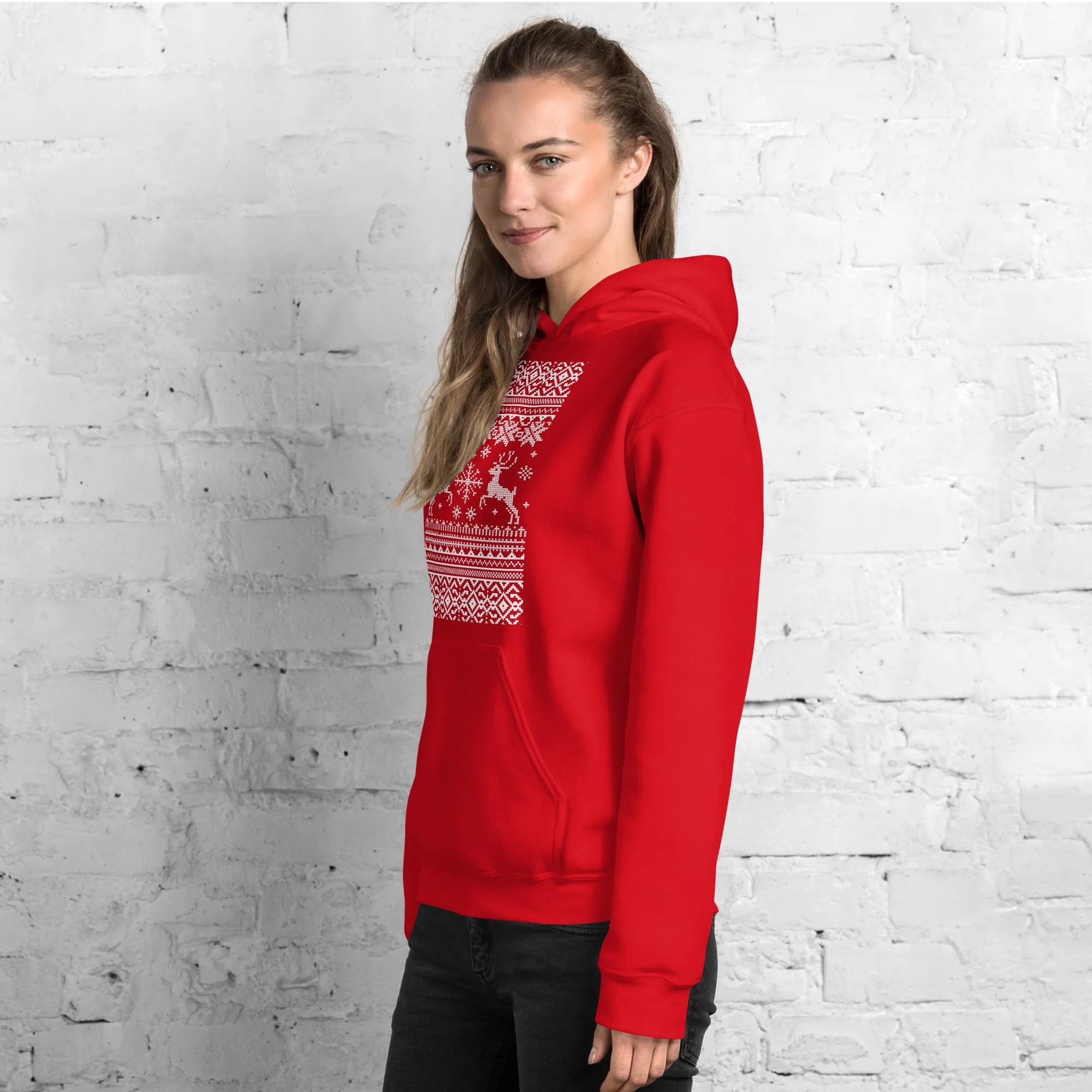 Festive Cozy - Unisex Hoodie ~ Sharon Dawn Collection (Sale Price: $78.99 CAD)