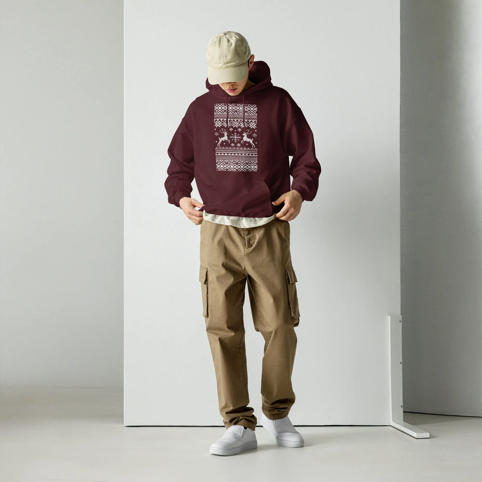 Festive Cozy - Unisex Hoodie ~ Sharon Dawn Collection (Sale Price: $78.99 CAD)