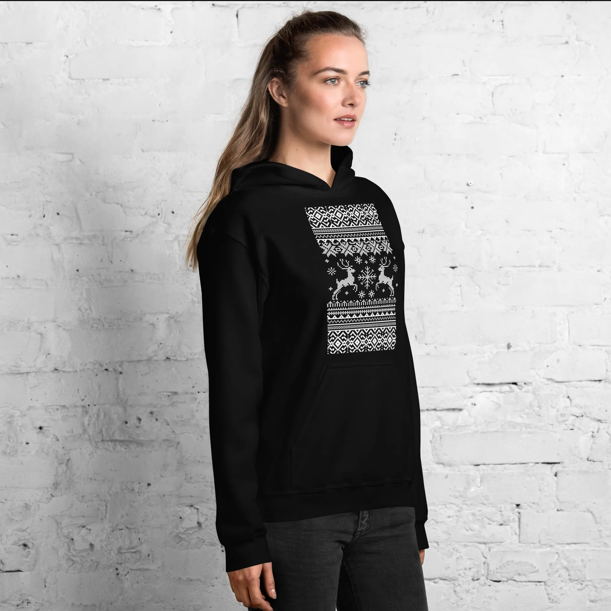 Festive Cozy - Unisex Hoodie ~ Sharon Dawn Collection (Sale Price: $78.99 CAD)