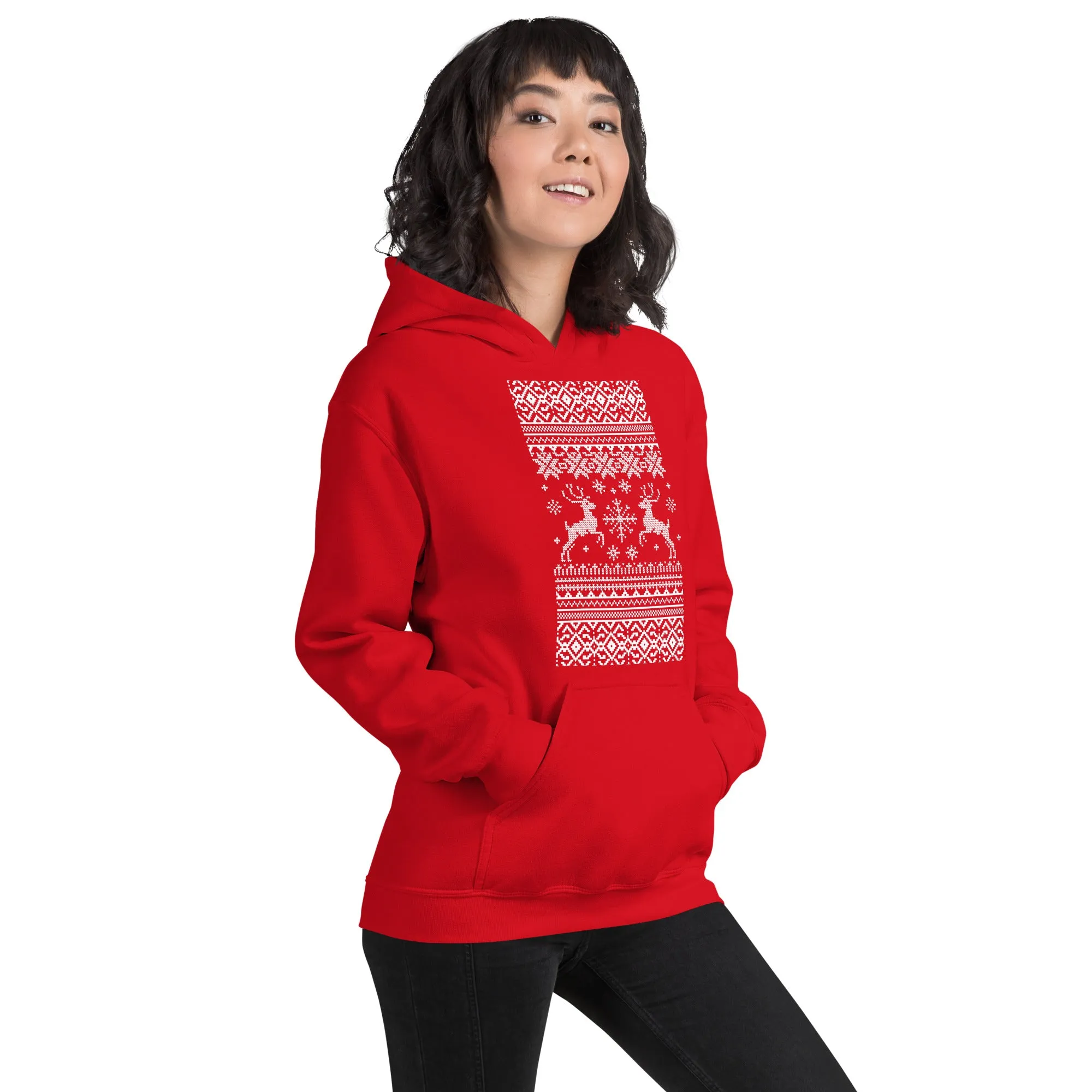Festive Cozy - Unisex Hoodie ~ Sharon Dawn Collection (Sale Price: $78.99 CAD)