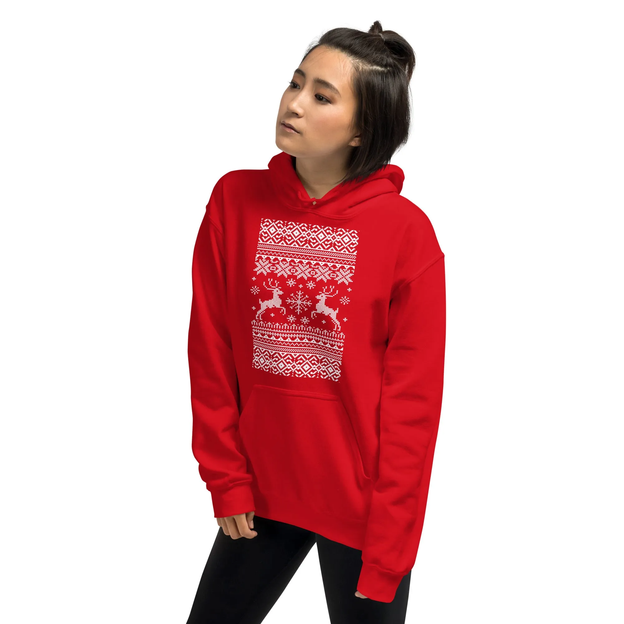 Festive Cozy - Unisex Hoodie ~ Sharon Dawn Collection (Sale Price: $78.99 CAD)