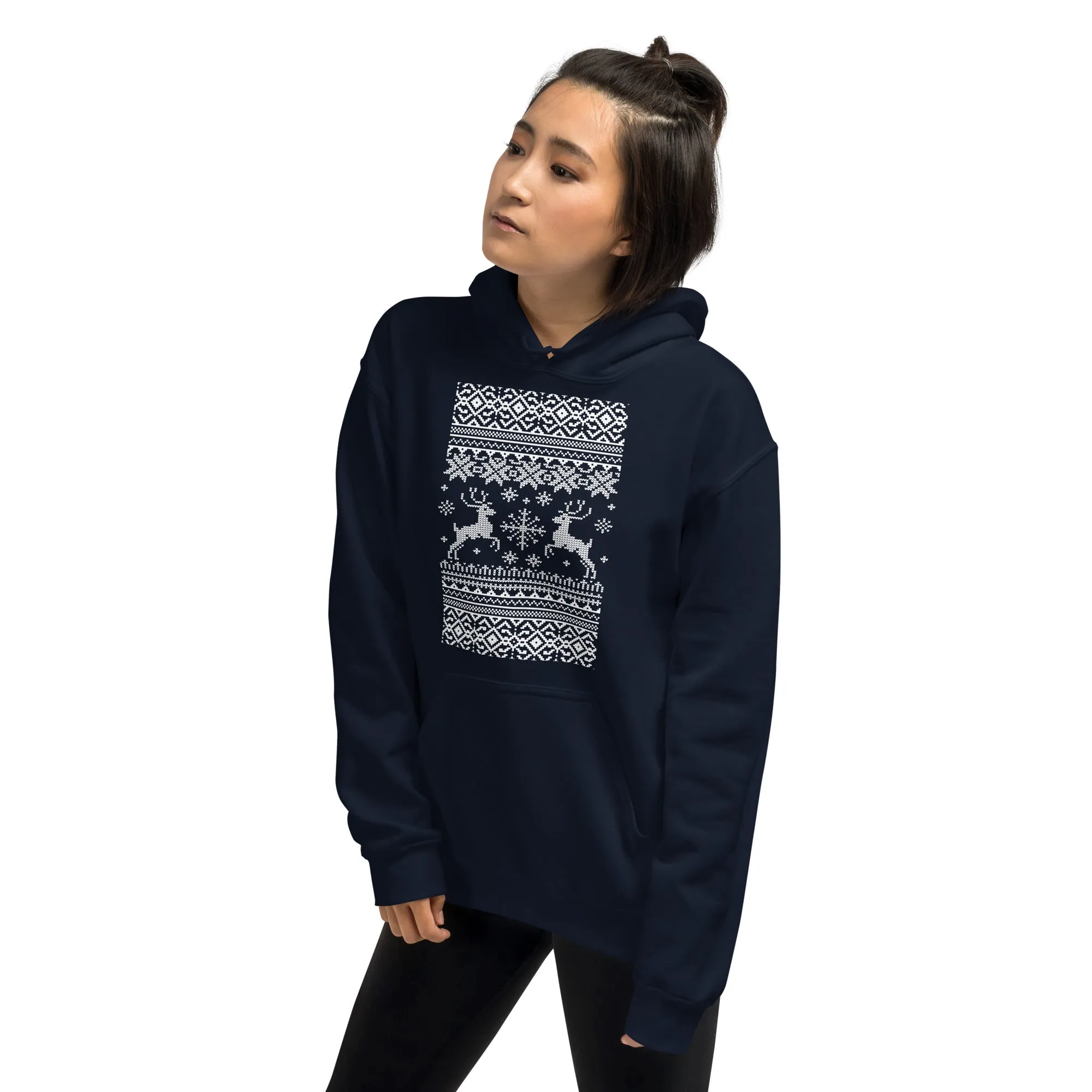 Festive Cozy - Unisex Hoodie ~ Sharon Dawn Collection (Sale Price: $78.99 CAD)