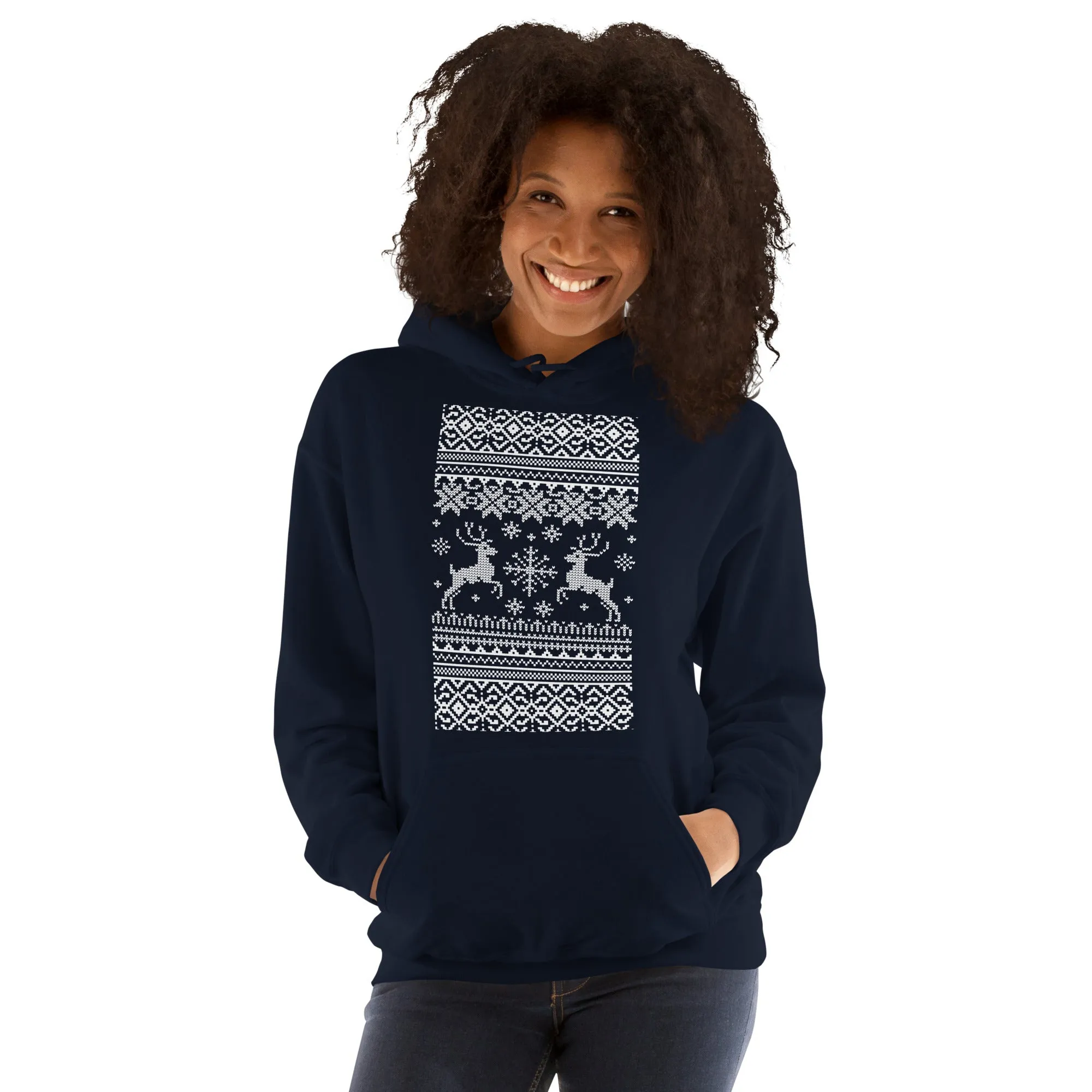 Festive Cozy - Unisex Hoodie ~ Sharon Dawn Collection (Sale Price: $78.99 CAD)