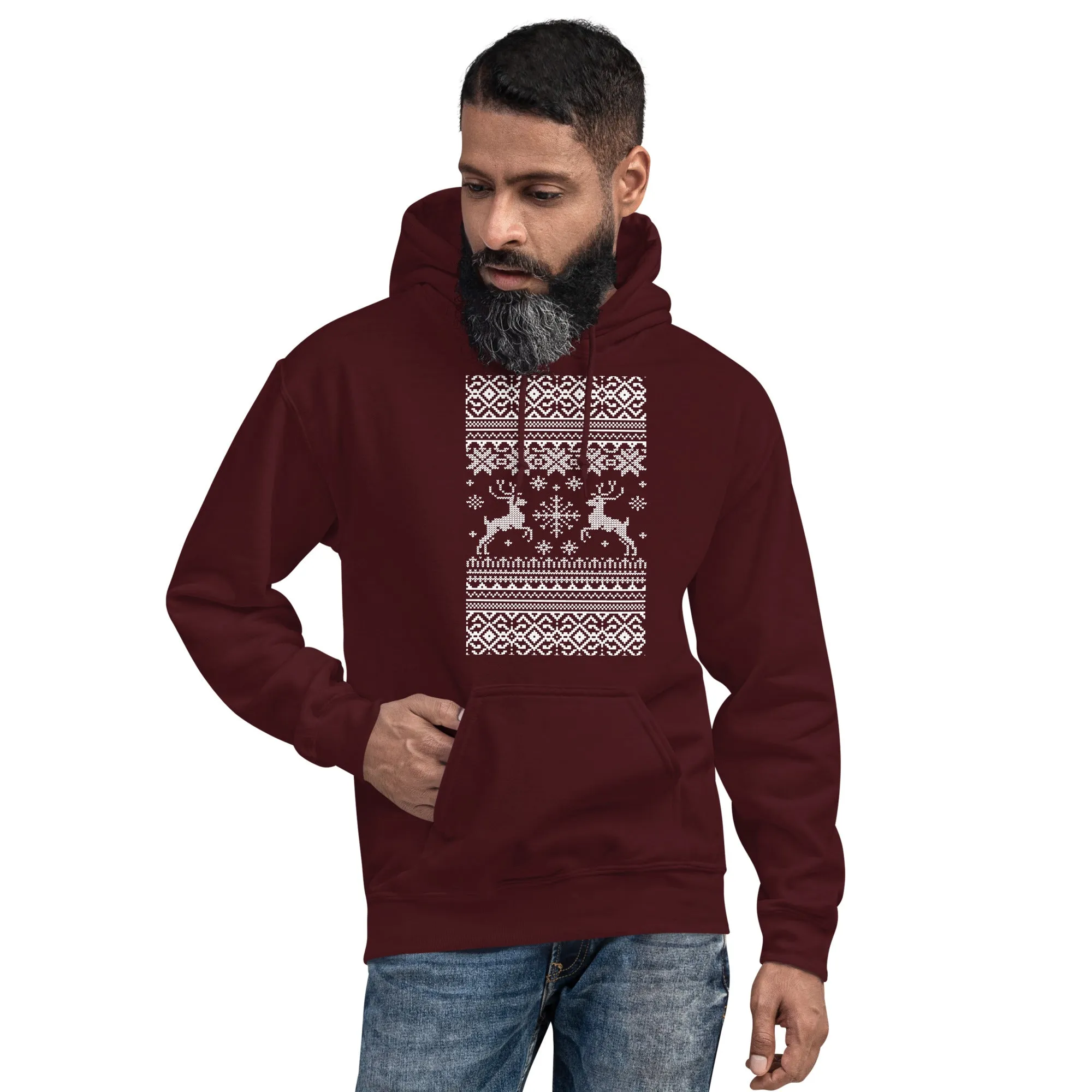 Festive Cozy - Unisex Hoodie ~ Sharon Dawn Collection (Sale Price: $78.99 CAD)