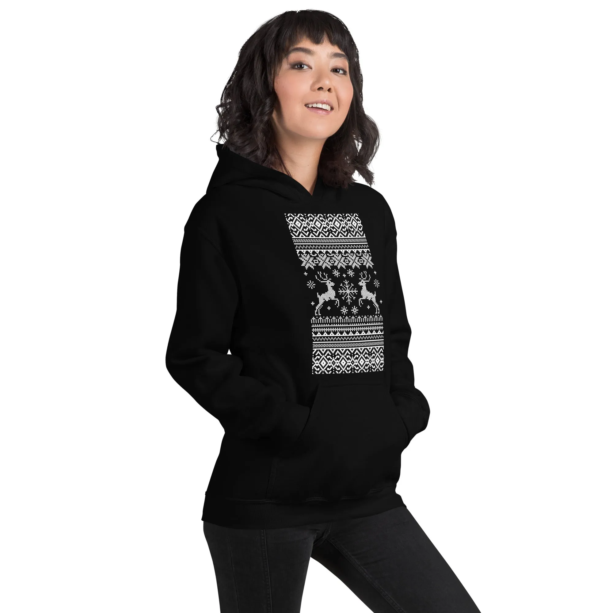 Festive Cozy - Unisex Hoodie ~ Sharon Dawn Collection (Sale Price: $78.99 CAD)
