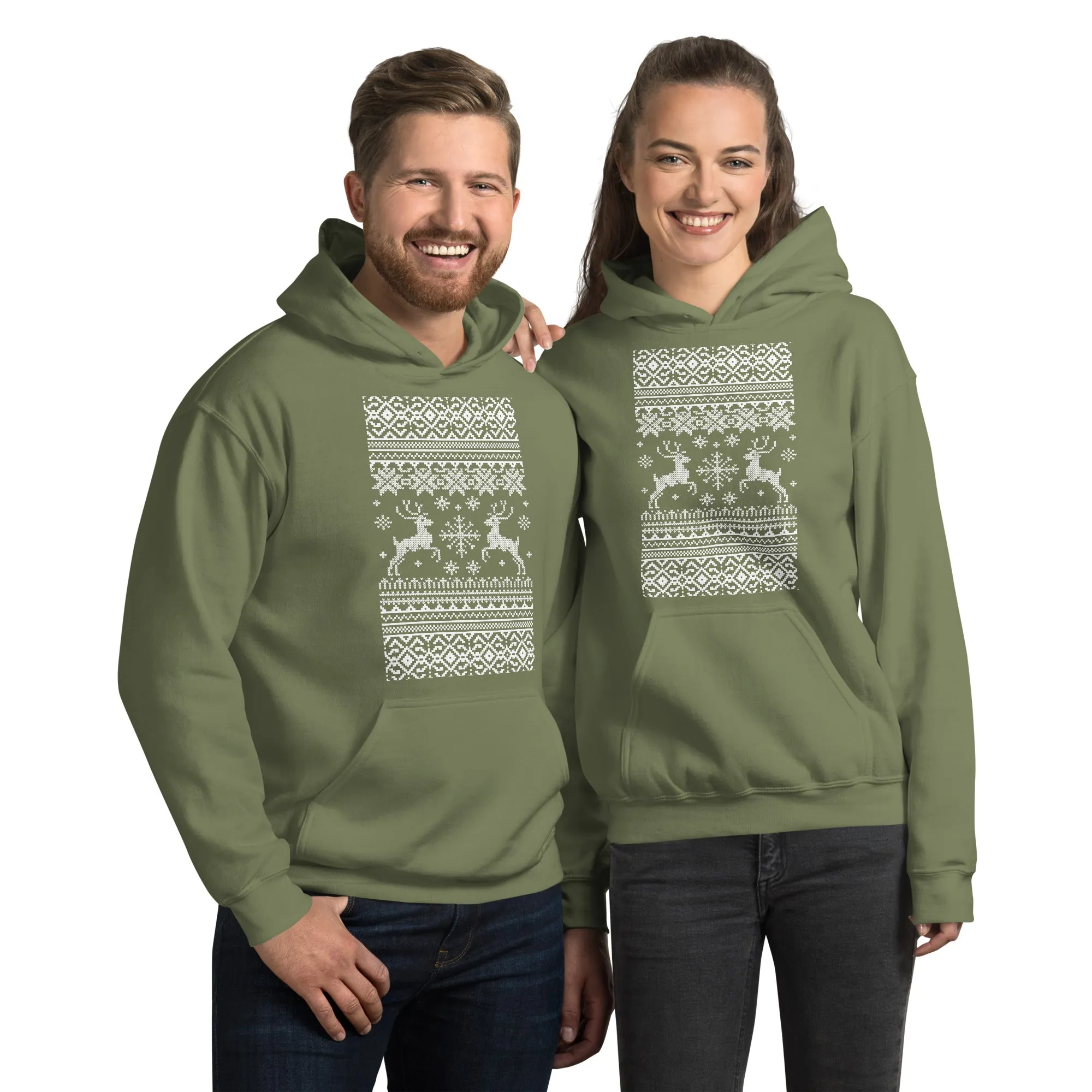 Festive Cozy - Unisex Hoodie ~ Sharon Dawn Collection (Sale Price: $78.99 CAD)