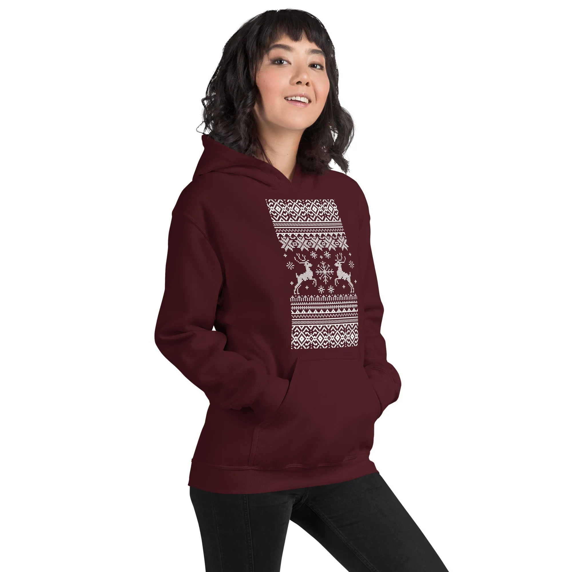 Festive Cozy - Unisex Hoodie ~ Sharon Dawn Collection (Sale Price: $78.99 CAD)
