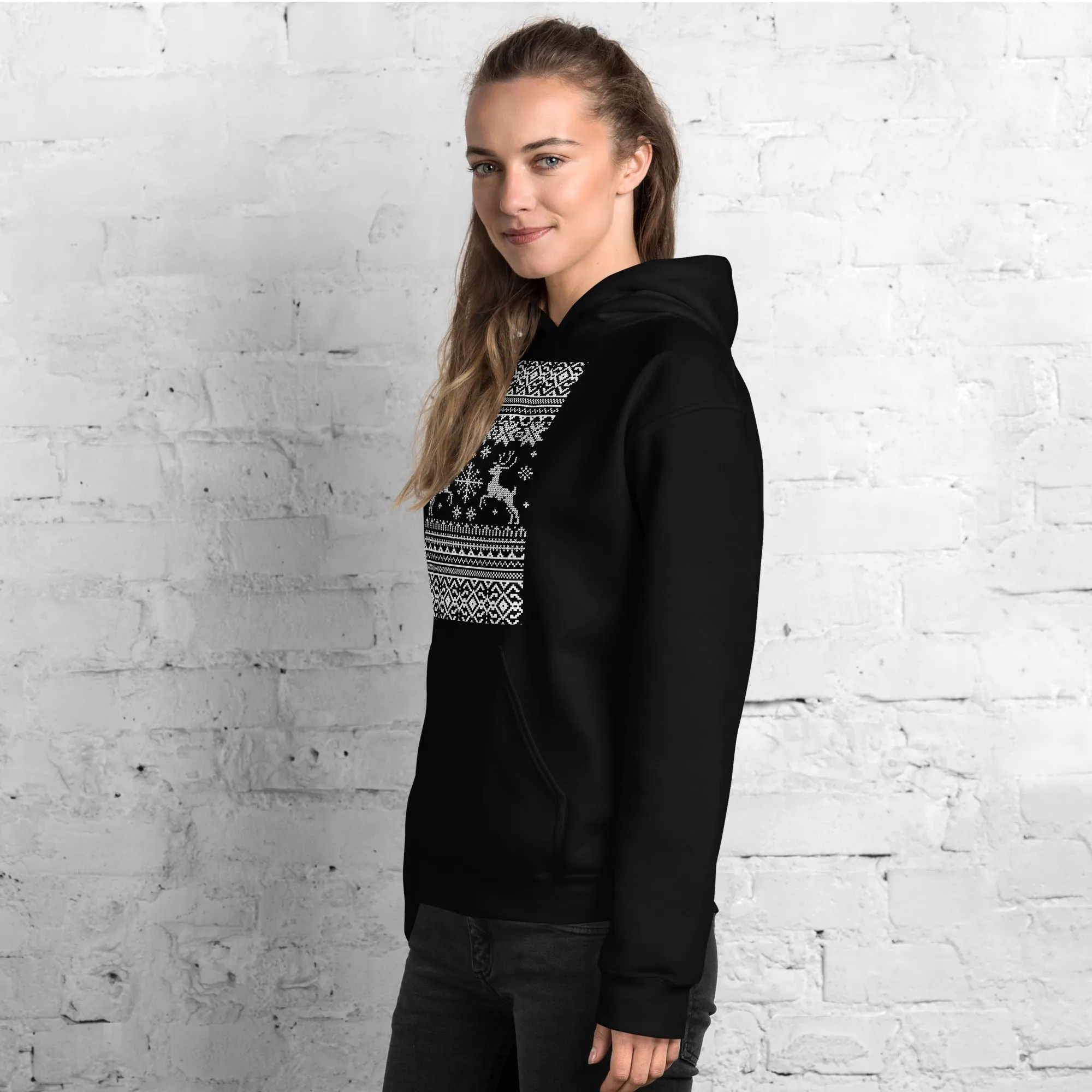 Festive Cozy - Unisex Hoodie ~ Sharon Dawn Collection (Sale Price: $78.99 CAD)