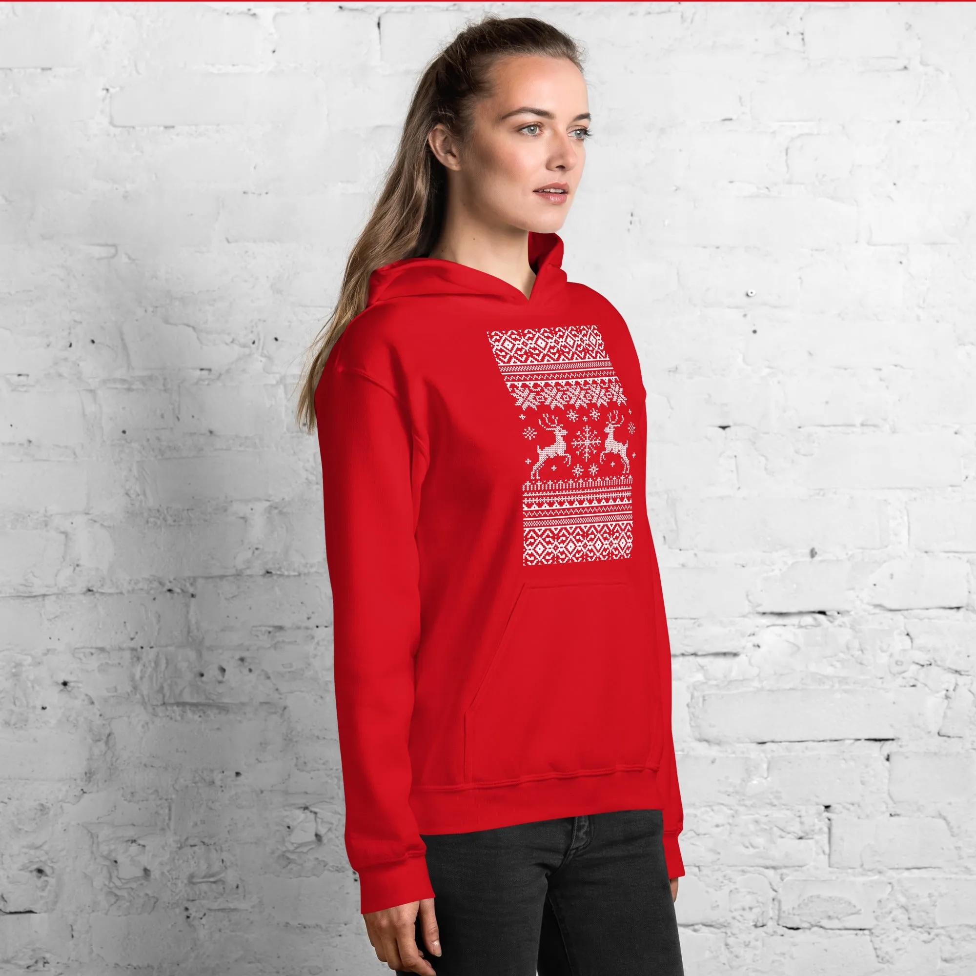 Festive Cozy - Unisex Hoodie ~ Sharon Dawn Collection (Sale Price: $78.99 CAD)