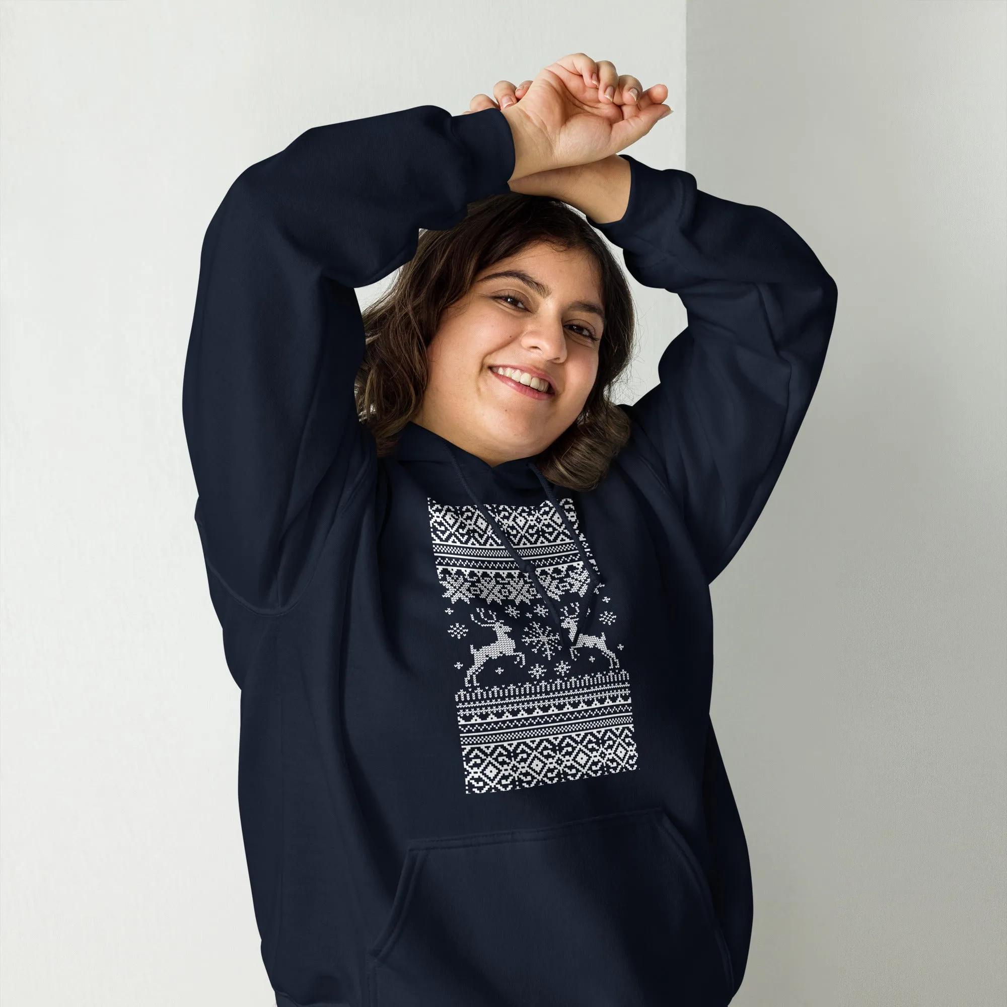 Festive Cozy - Unisex Hoodie ~ Sharon Dawn Collection (Sale Price: $78.99 CAD)