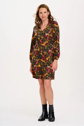 Floriane Mini Jersey Dress - Jungle Cheetah