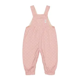 Huxbaby Daisy Reversible Overalls - Dusty Rose   Sunkiss