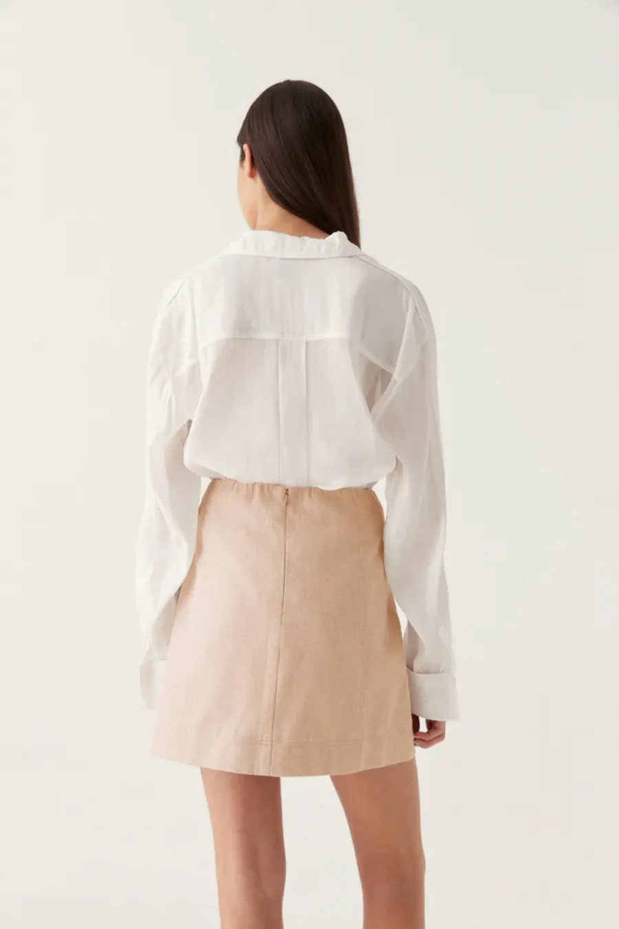 Intuition Oversized Shirt Ivory