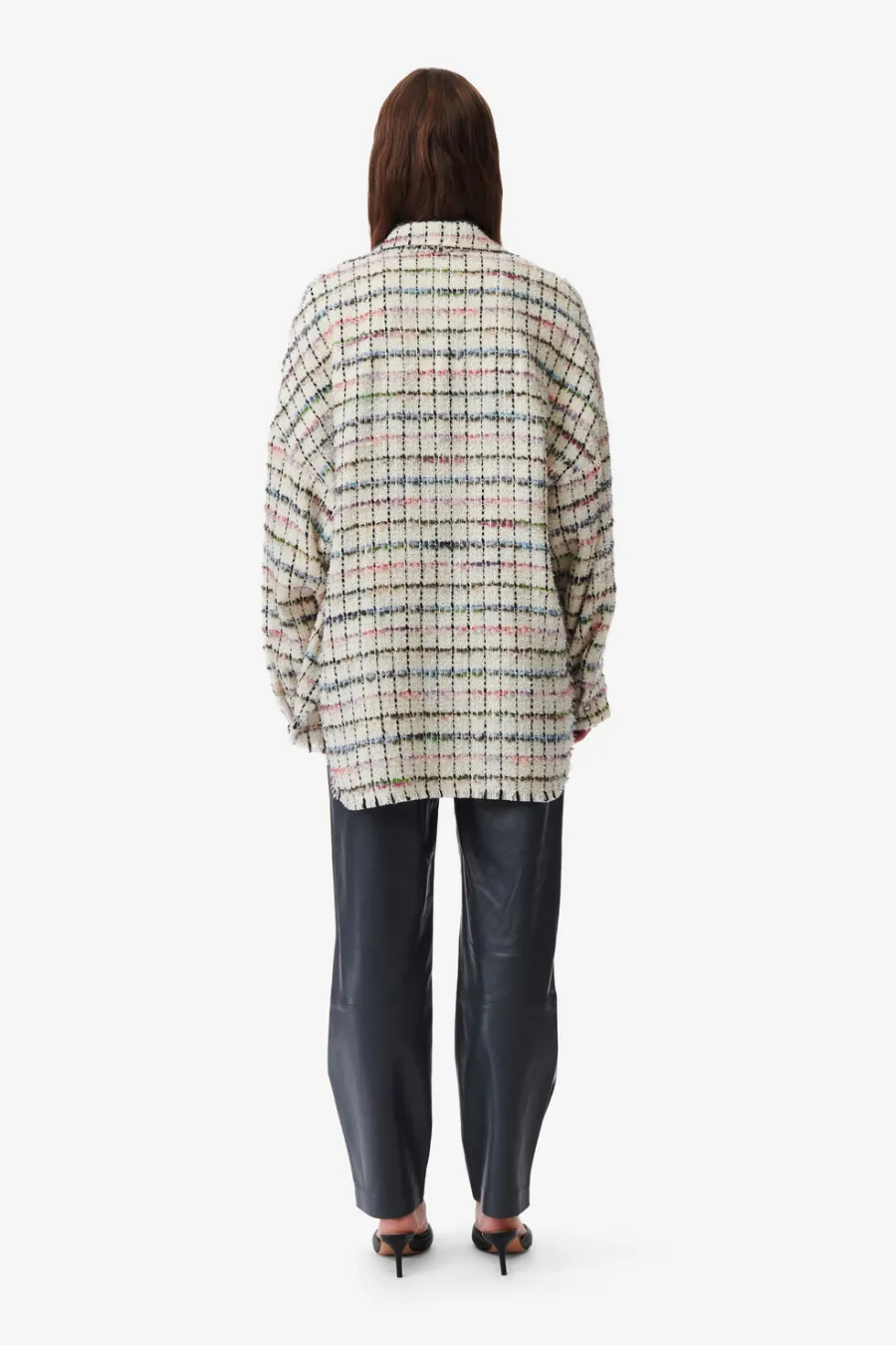 Madita Multi Coloured Tweed Overshirt