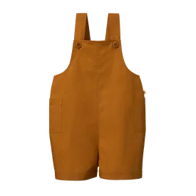 Nature Baby Tucker Shortie Overalls - Dijon