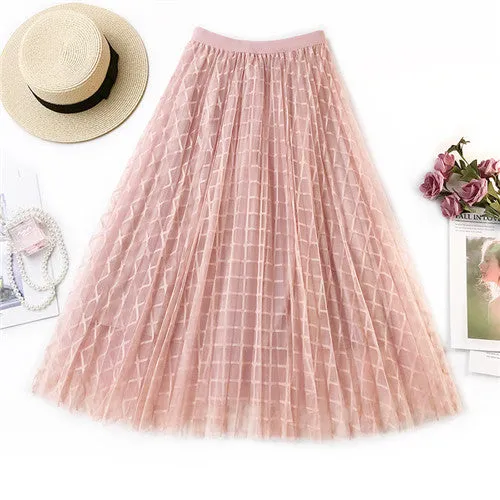 pleated skirt