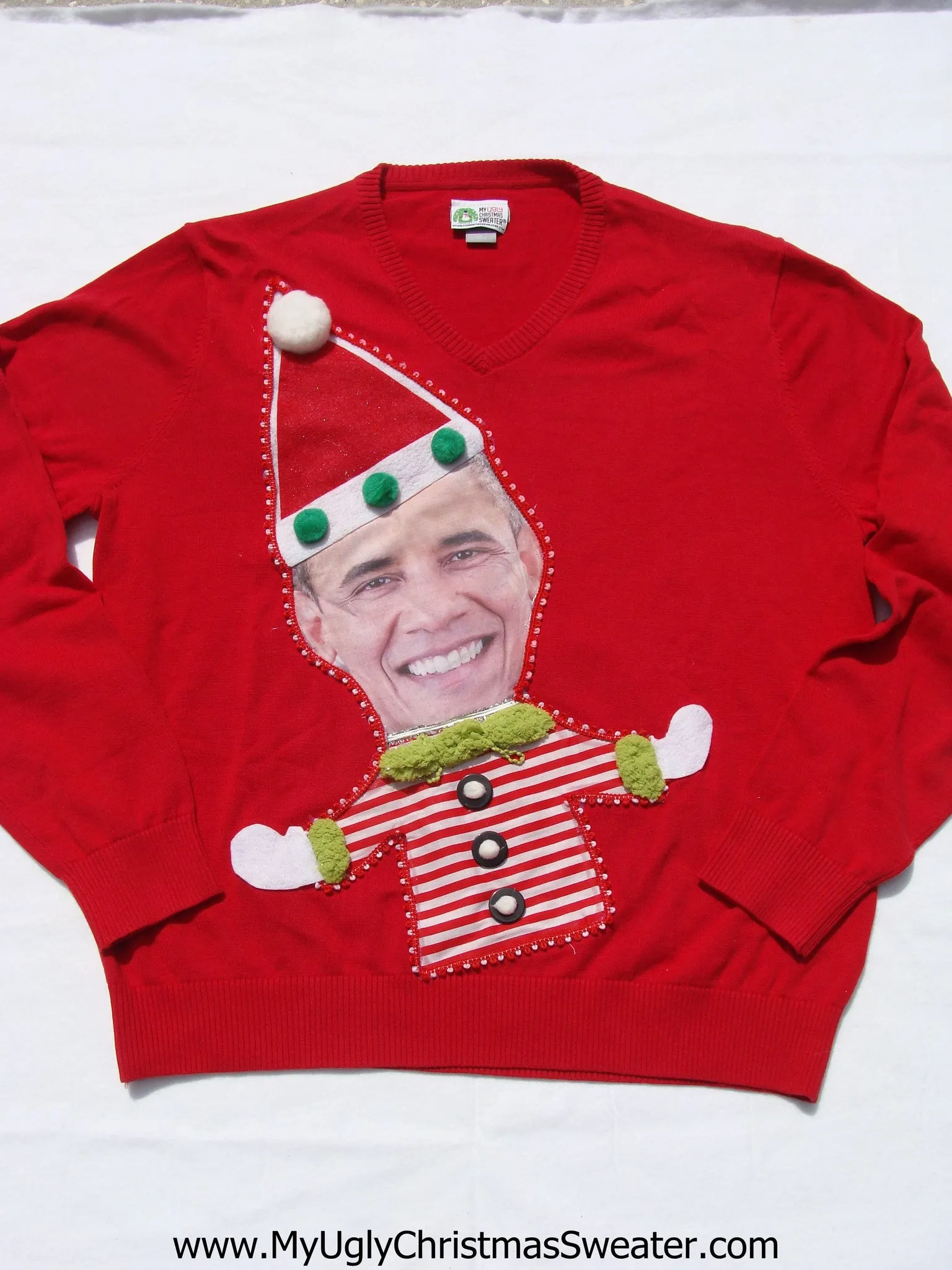 President Obama Christmas Sweater