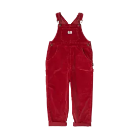 Rock Your Baby Cord Overalls - Red