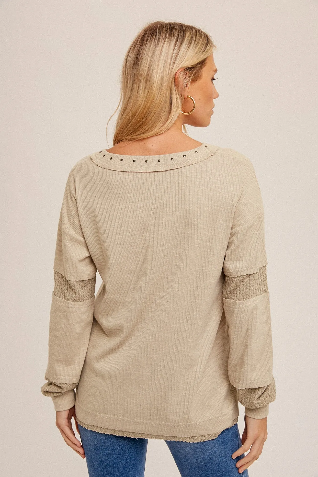 Stud Detail Pullover