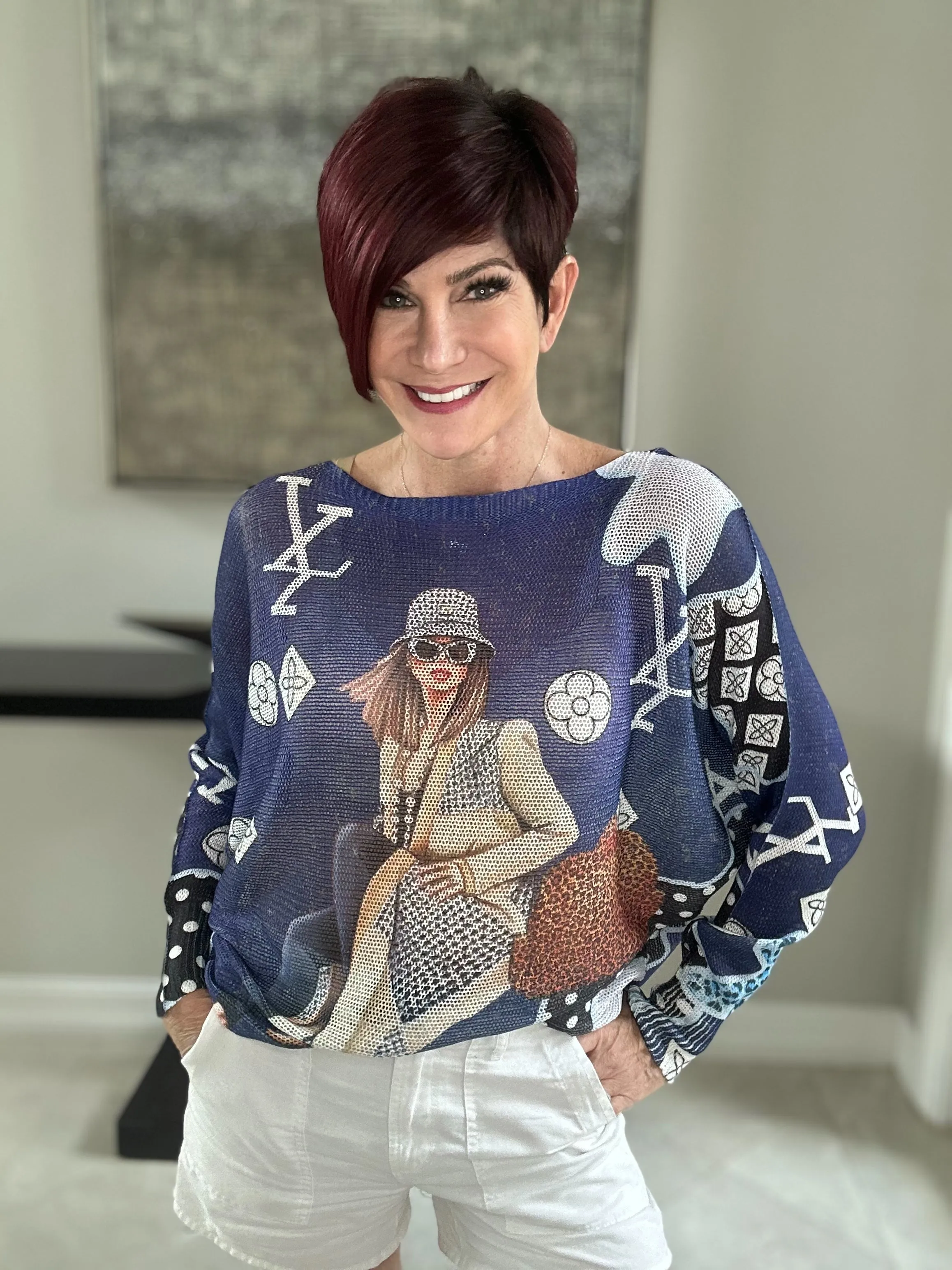 Sunglass Chic Sweater