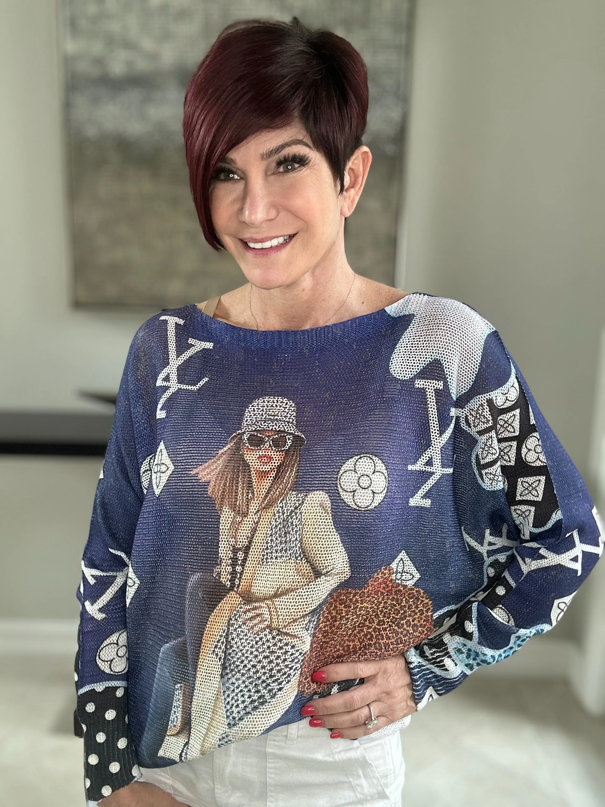 Sunglass Chic Sweater
