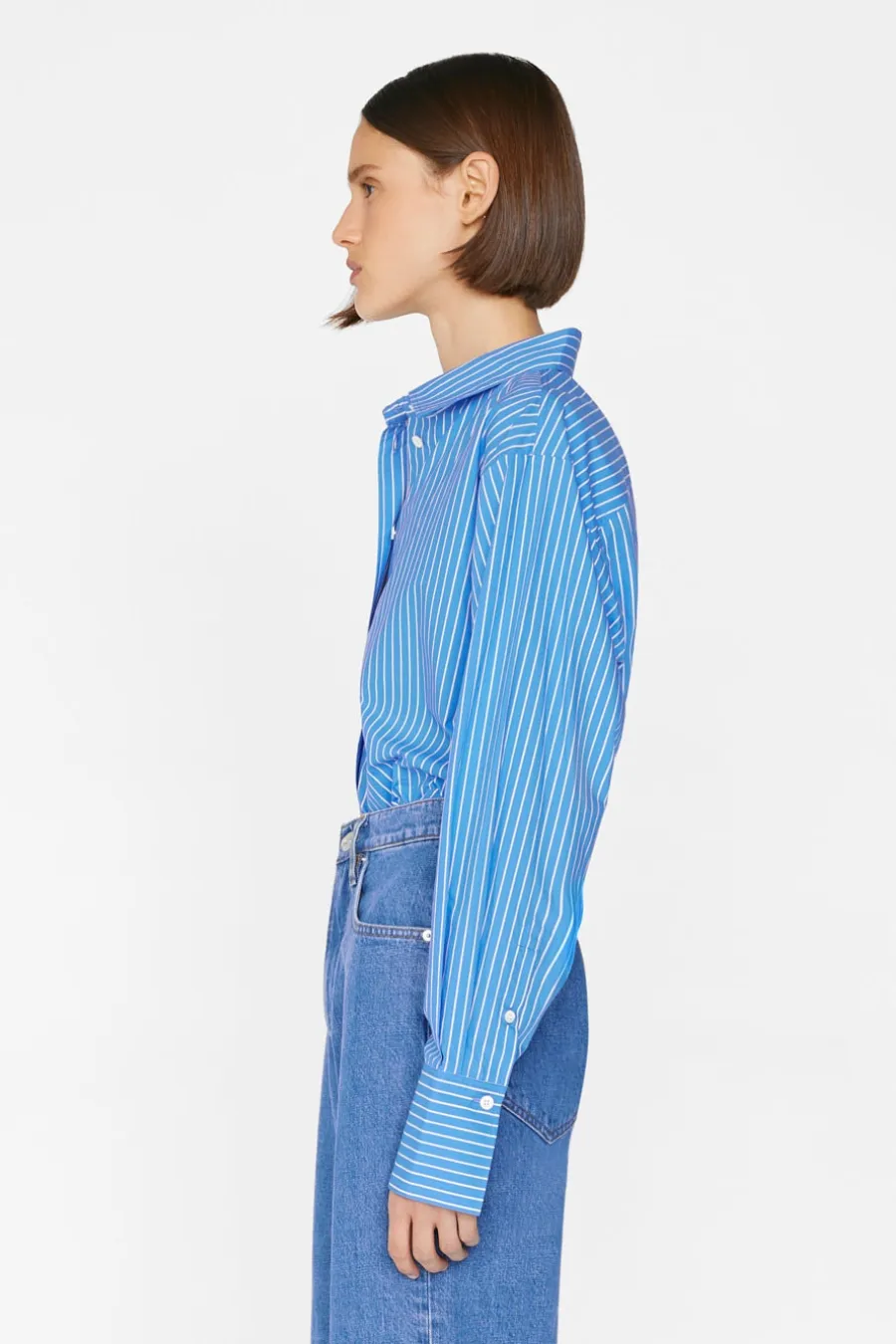The Oversized Shirt Cornflower Multi