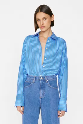 The Oversized Shirt Cornflower Multi