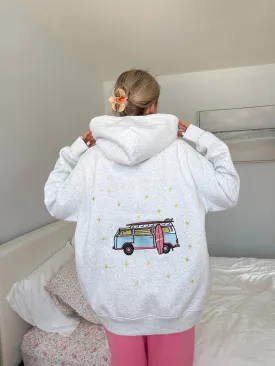 Van Embroidered Hoodie