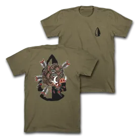 WF HAWG Tee - Mil Green