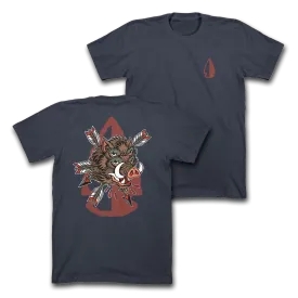 WF HAWG Tee - Navy Blue