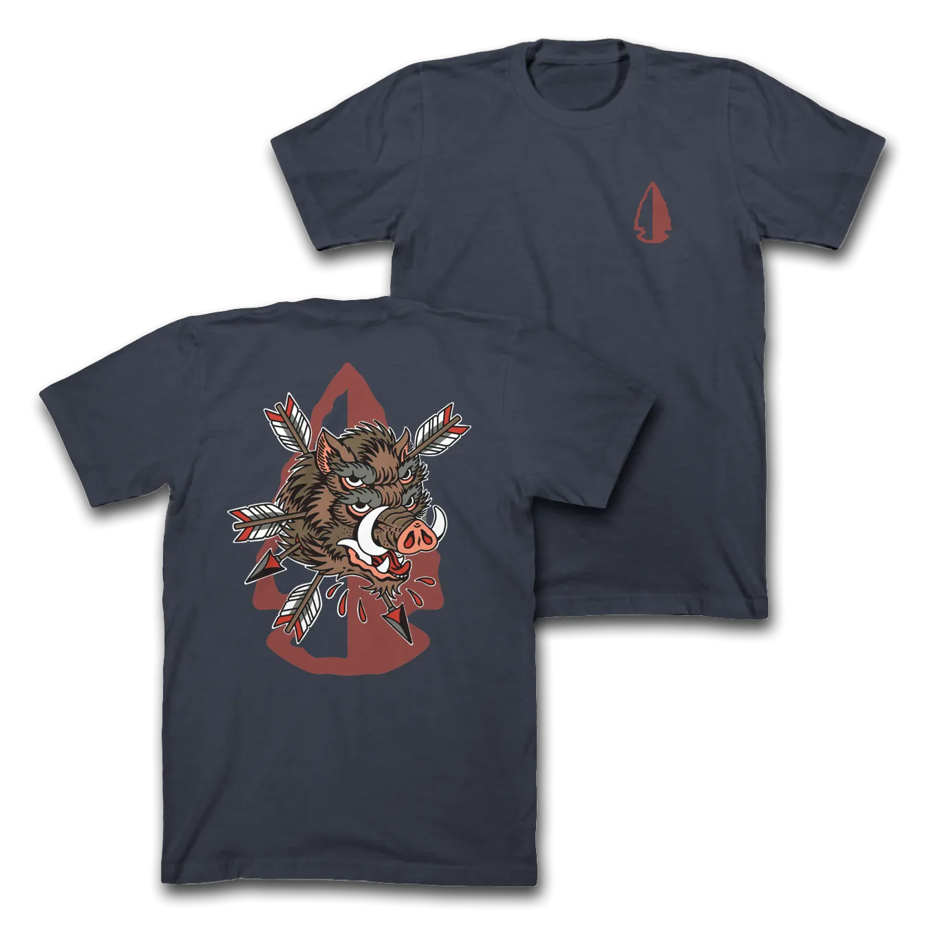 WF HAWG Tee - Navy Blue