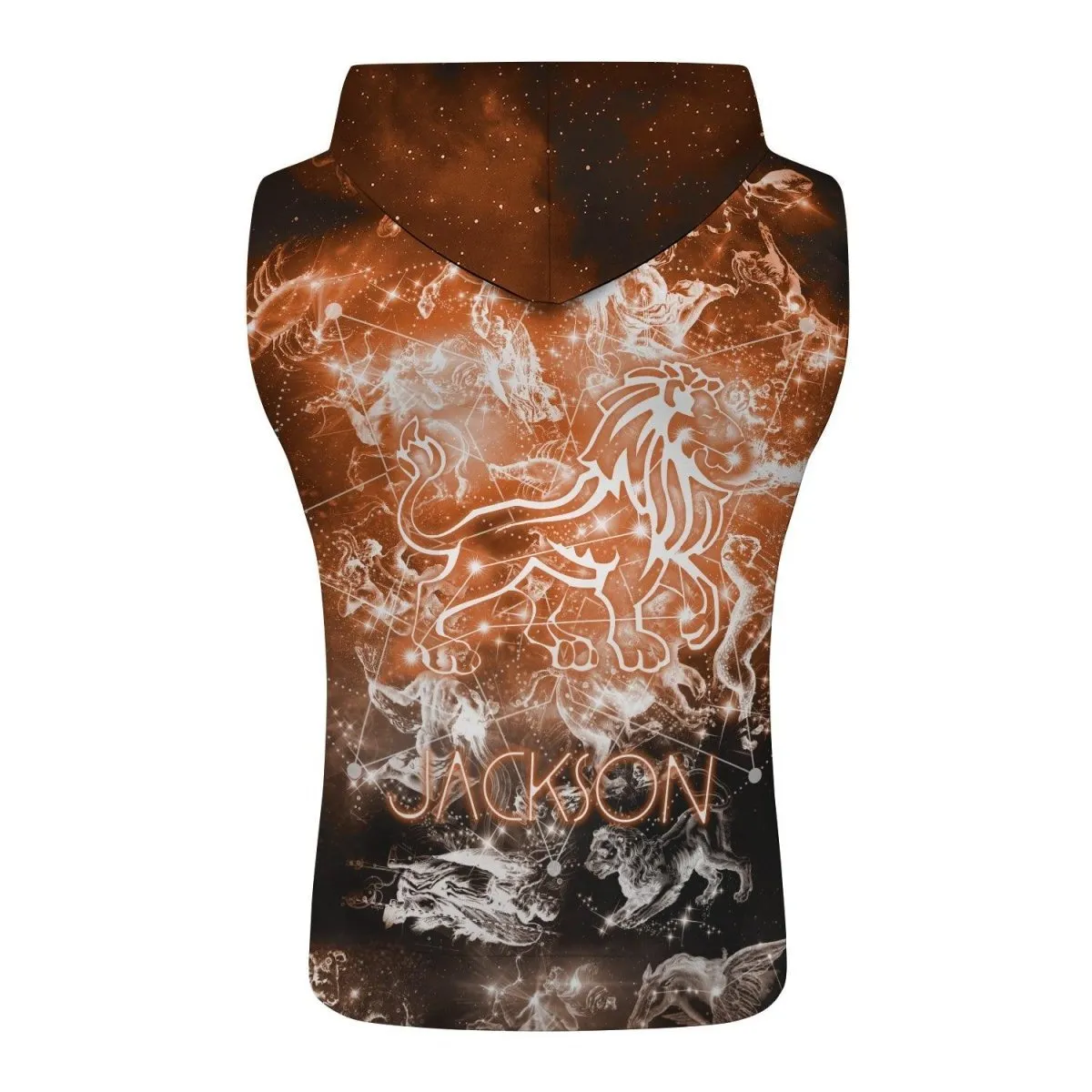 Zodiac Leo Sleeveless Pullover & Zip Hoodie